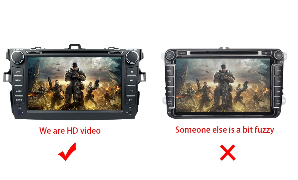 Perfect Eunavi 2 Din Android 9.1 Car Dvd Player For Toyota Corolla 2007 2008 2009 2010 2011 In Dash Car Radio Gps Video Wifi Bluetooth 4