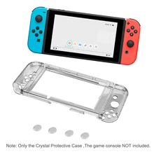 Чехол для игровой приставки ручка прозрачный защитный жесткий ударопрочный игра Управление консольной оболочке Для nintendo Switch Joy-con