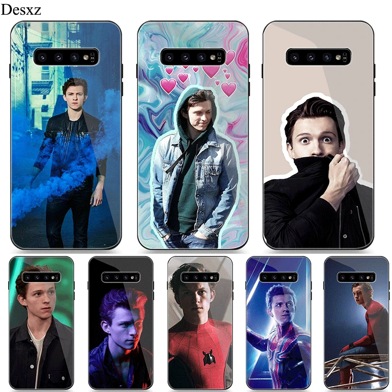 

Mobile Phone Case For Samsung A10 A20 A30 A40 A50 A60 A70 S7 Edge S8 Plus Note 8 9 S10 Cover Tom Holland Shell