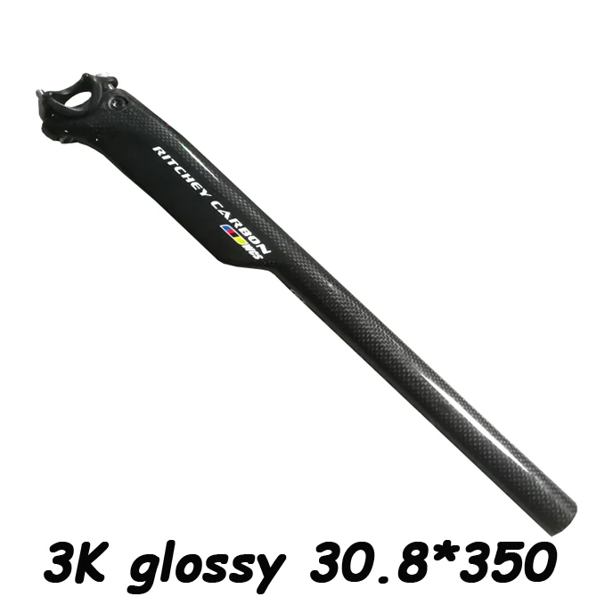 ASISU углеродная стойка для сидения 27,2 дорога Mtb без логотипа велосипед Seatposts Seattube нарушение ветер Подседельный штырь 27,2/К 30,8/31,6 3 к матовый/clossy - Цвет: L