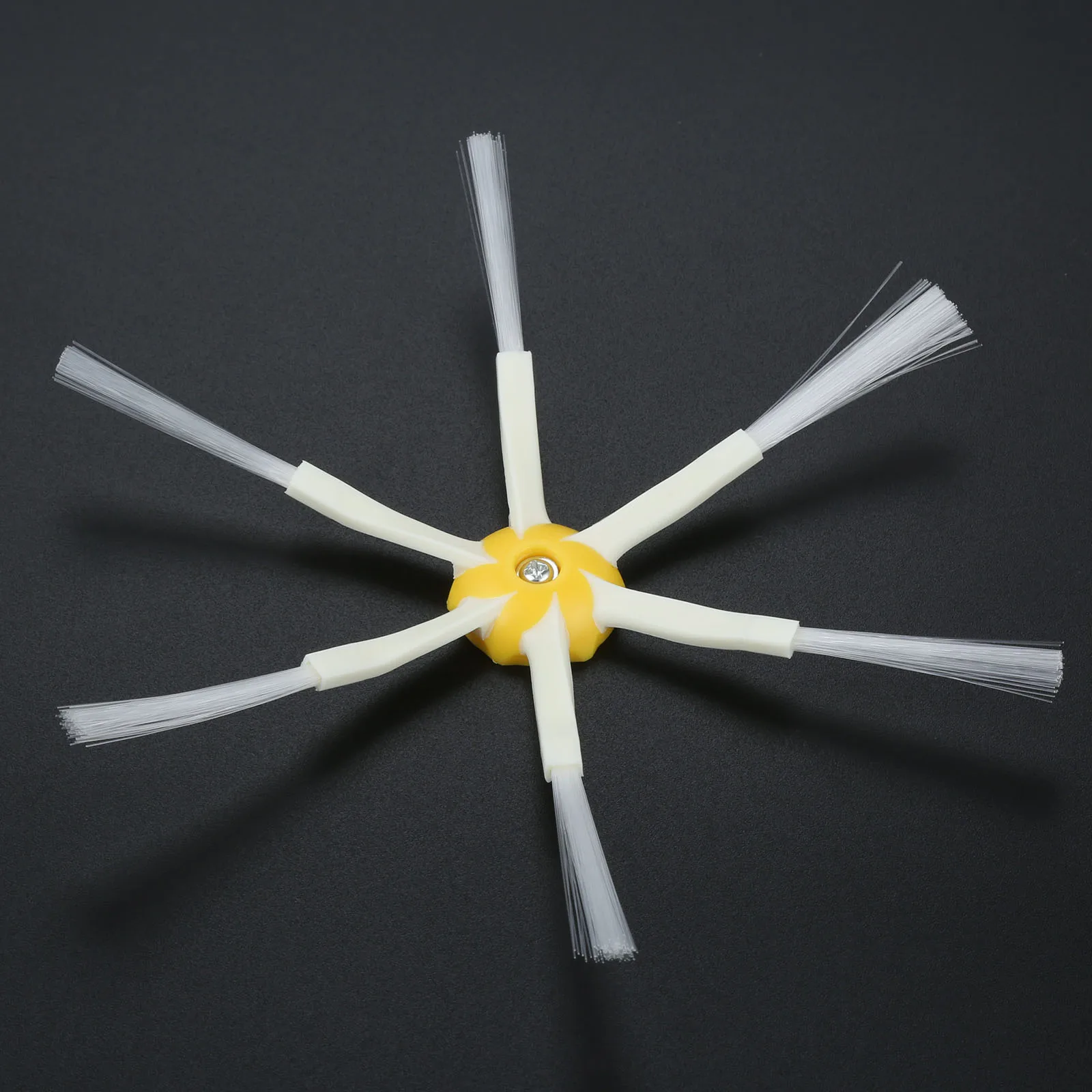 

1Pc 6-Armed Side Brush For iRobot Roomba 500 600 700 Series 520 610 620 650 760 770 780 Robot Vacuum Cleaner + Screw