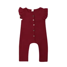 Pudcoco Summer Toddler Newborn Infant Baby Kids Girl Clothes Sleeveless Solid Romper Jumpsuit Sunsuit 2019 pudcoco cute newborn kids baby girl infant lace romper dress jumpsuit playsuit clothes outfits