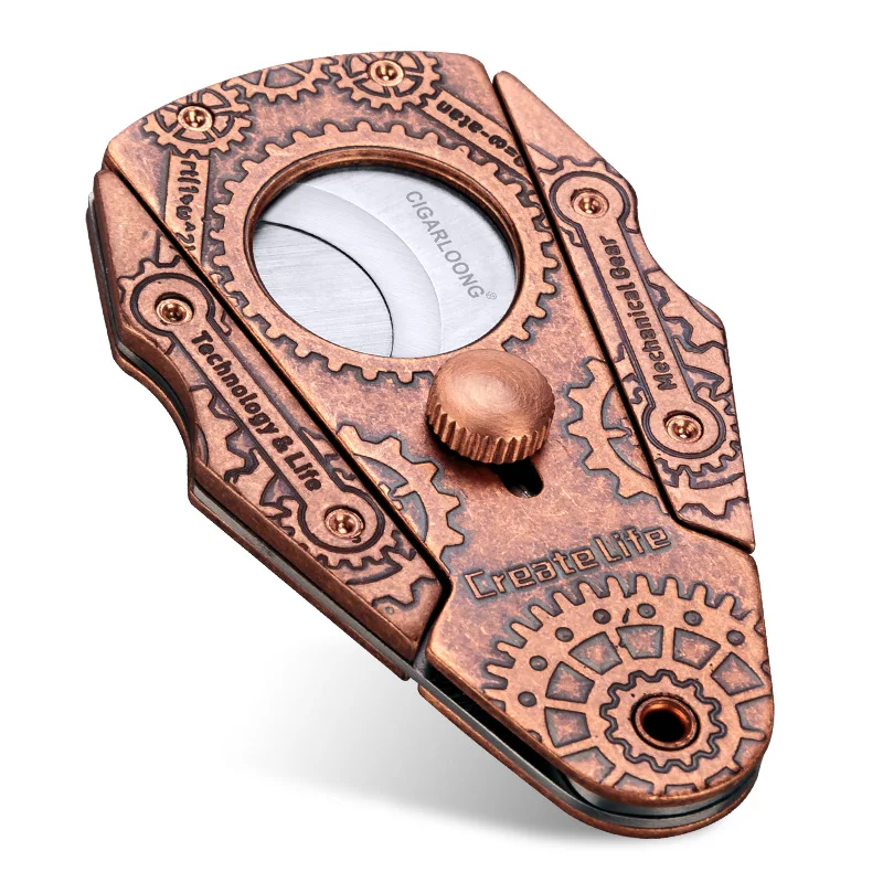 

Cigar cutter sharpness double-edged portable cigar scissors CL-J51