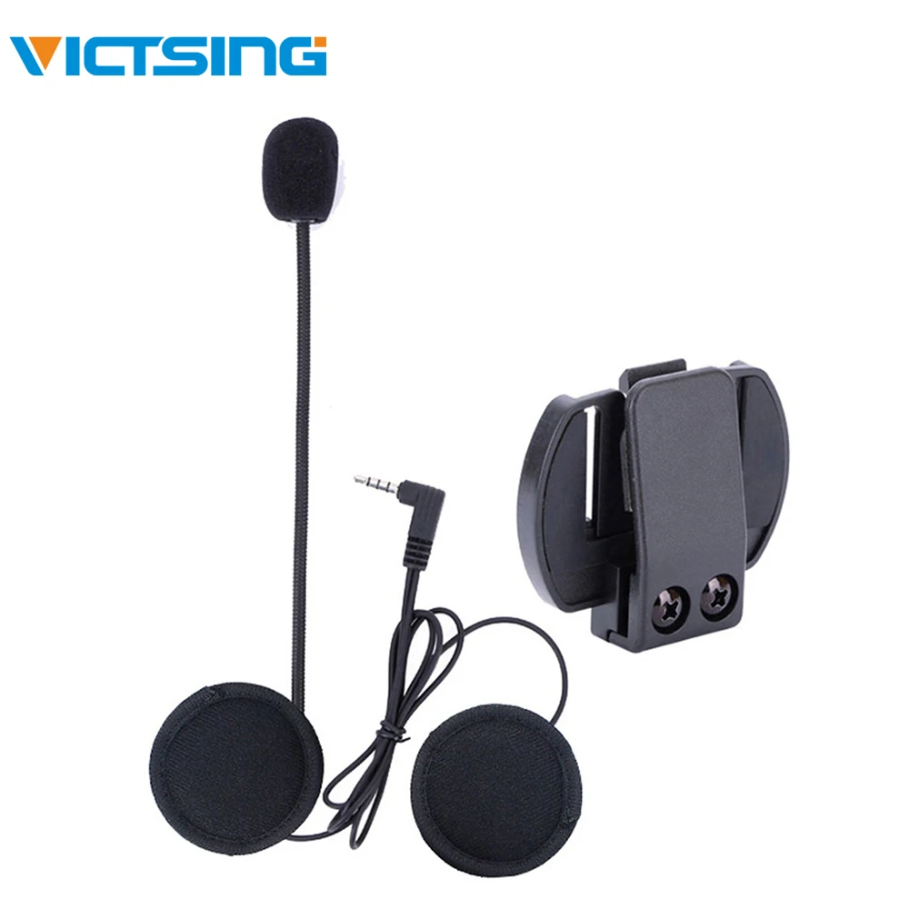 VicTsing Интерком мото Проводная гарнитура микрофон динамик V4/V6 мотоциклетный Bluetooth