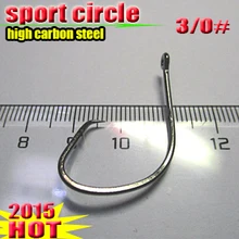 Новое поступление спортивный круглый крючок Размер: 3/0# количество: 100 шт./лот рыболовные снасти колючий крючок из высокоуглеродистой стали