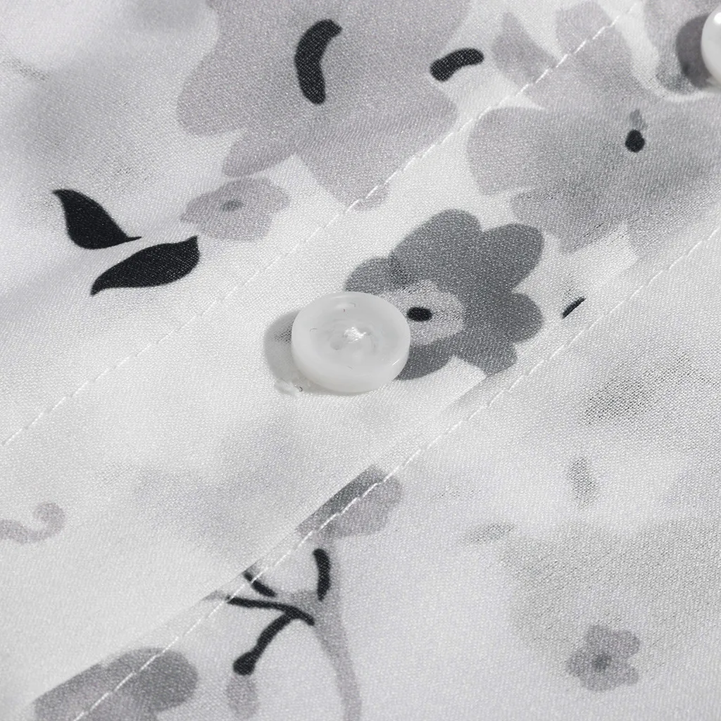 Plus Size Womens Tops And Blouses Vintage Print Blouse Women Tunic Summer Ladies Tops For Women Korean Fashion Clothing