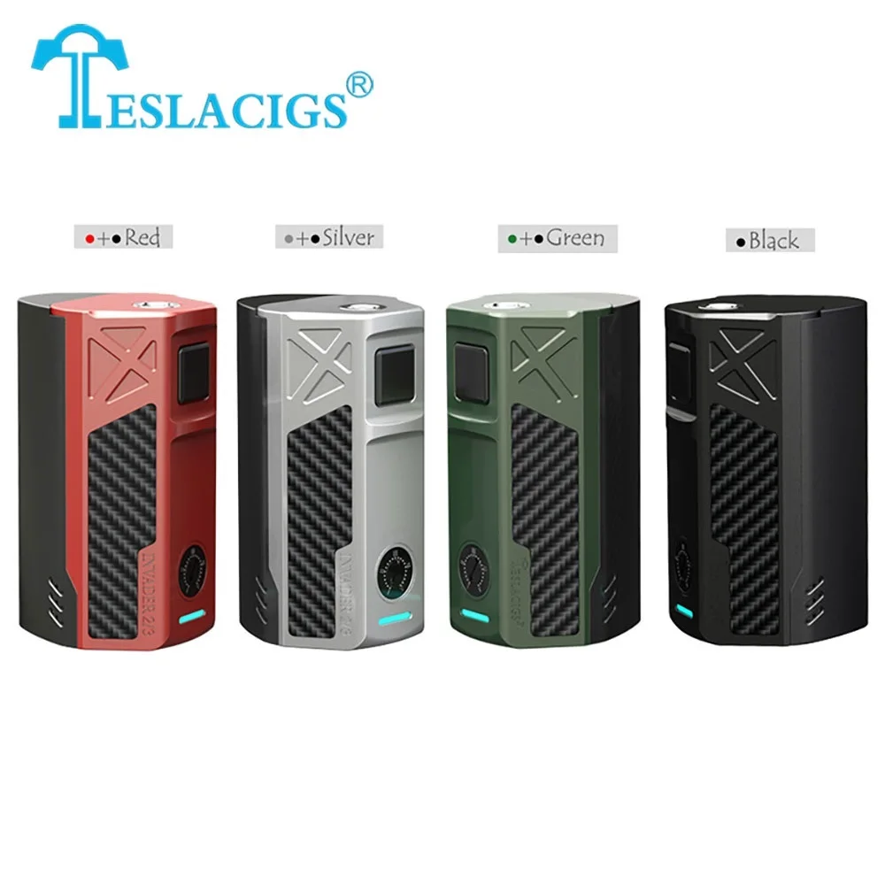 

360W Tesla Invader 2/3 VV MOD Max Output 240W/360W Zinc Alloy Material Electronic Cigarette Mod No 18650 Battery Vs Finder Mod