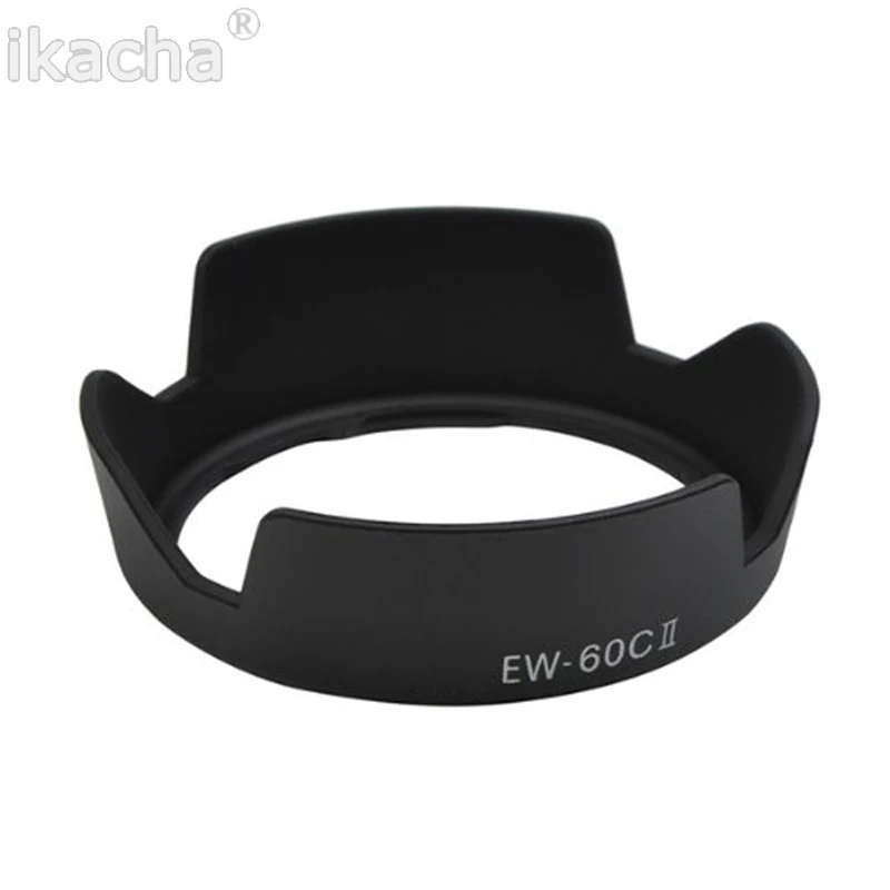 

10pcs Flower shape Lens Hood EW-60C II EW 60C II for Canon 600D 550D 1100D 450D 500D 350D 18-55mm 28-90mm 28-80mm