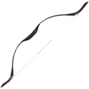 

Toparchery epoxy resin traditional recurve bow 30-50lbs one-piece outdoor bow shooting practicing