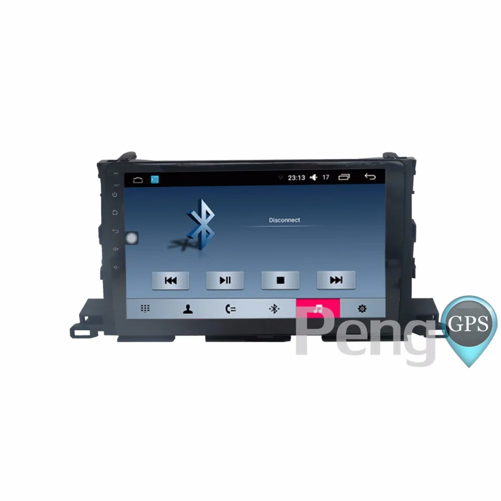 Flash Deal 2 Din Quad 10.2 inch Core Android 6.0 Car GPS DVD Player Radio for Toyota Highlander 2015 2016 2017 GPS Navigation WIFI Headunit 3