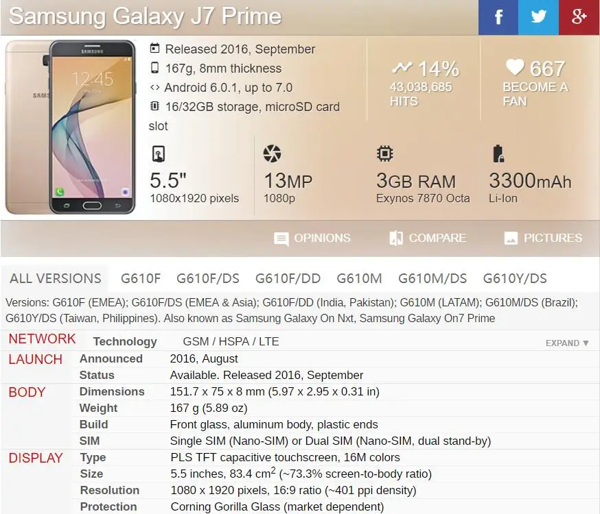 Дешево Для SAMSUNG GALAXY J7 Prime lcd G610 G610F G610M дисплей сенсорный экран дигитайзер Замена для 5,5