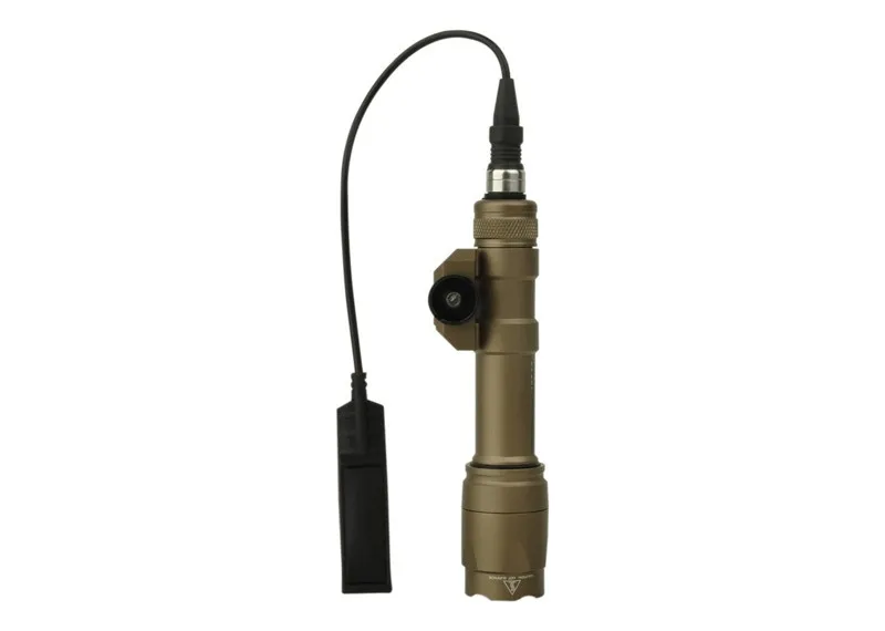 Interruptor de Pressão Remoto Tactical Lanterna Scoutlight Led Versão Completa Preto Tan M600c 10 Interruptor de Pressão Remoto Tactical lanterna M600C