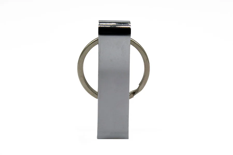 BiNFUL металлический логотип стиль USB флэш-накопитель 4 ГБ 8 ГБ 16 ГБ 32 ГБ металлический флеш-накопитель кольцо для ключей