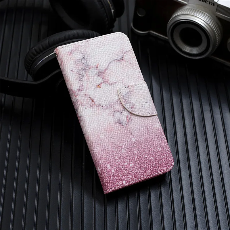 Huawei Y6 Case Leather Case on For Coque Huawei Y6 Cover for Huawei Y 6 Y6 Prime Case Fundas Wallet Cover