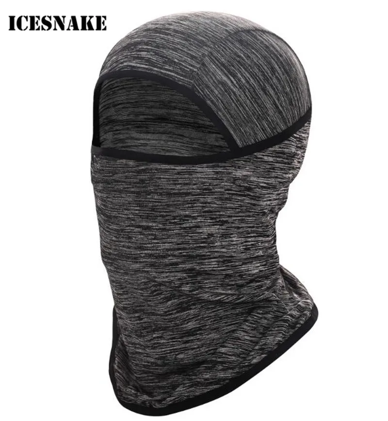 

ICESNAKE Motorcycle Face Mask Ice Fabric Cycling Cap Anti-UV Breathable Sunshade Balaclava Outdoor Sports Bike Hat Headwear