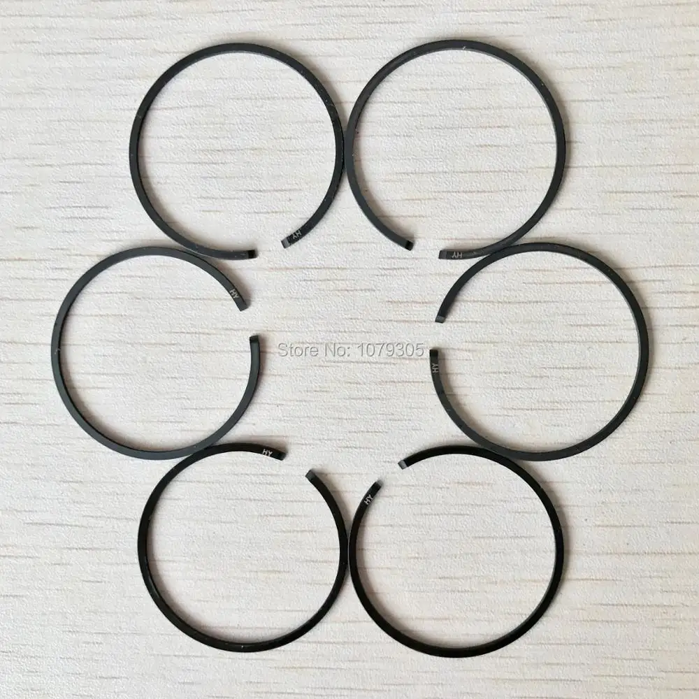 6 шт. поршневые кольца для бензопилы STIHL 018 MS180 MS 180|stihl piston rings|for chainsawpiston 38mm |