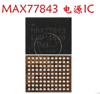 2 шт./лот MAX77843 EWV MAX77843EWV для Samsung Note 4 N9100 S6 G920F edge G925F маленькая микросхема питания|ic