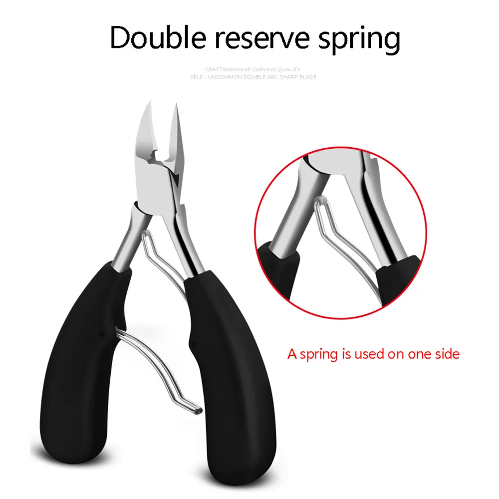 

Nail Correction Nippers Clipper Cutters stainless steel Dead Skin Dirt Remover Podiatry Pedicure Care Tool Nail clippers hot