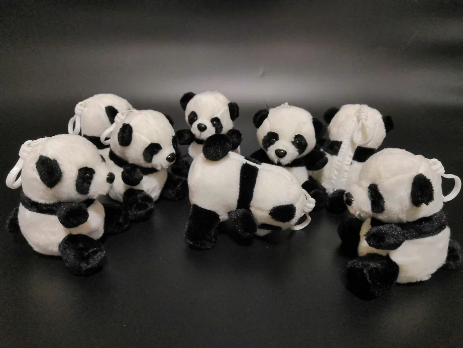 

Cute panda plush toy stuffed animal toy Giant panda little purse coin bag