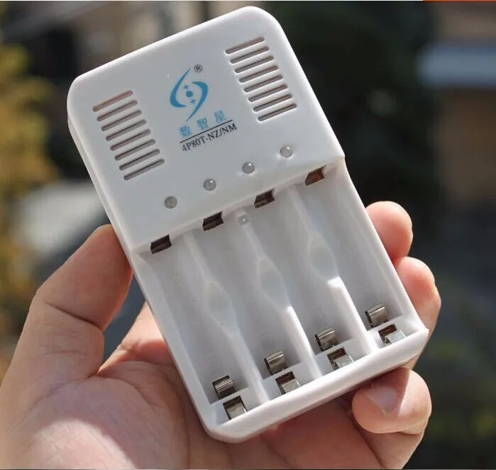 1PCS 4 slots 1.6v NiZn 1.2v NiMH Rechargeable aa aaa Battery Charger 1PCS 4 slots 1.6v NiZn 1.2v NiMH Rechargeable aa aaa Battery Charger