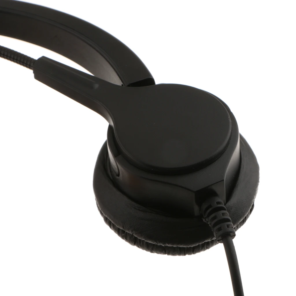 VH500 Office Call Centre Customer Service Corded Headset Headphone with Microphone RJ9 Plug