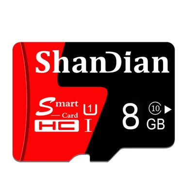 ShanDian Micro SD память реальная емкость карты 4 ГБ 8 ГБ 16 ГБ 32 ГБ TF флэш-карта памяти накопитель карта памяти - Емкость: A