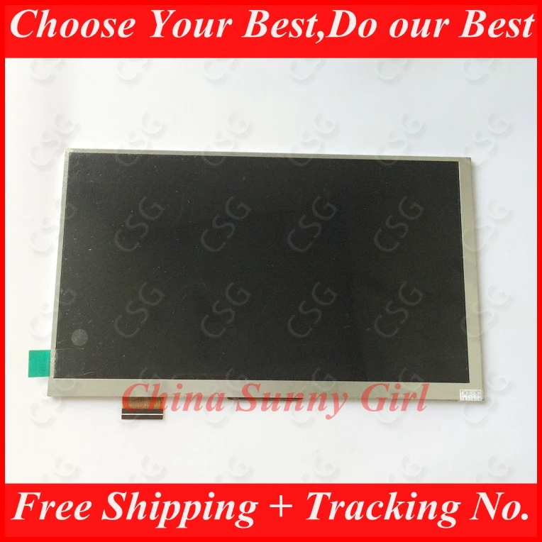

New LCD Display For 7" Supra M74AG 3G / Supra M72KG Tablet 1024X600 inner LCD screen Matrix module Replacement