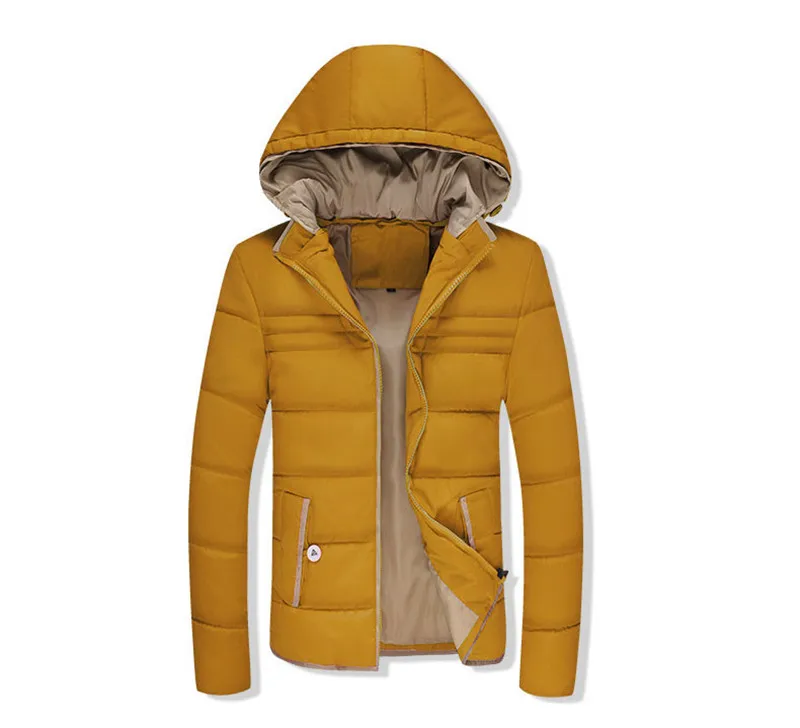 Teaegg Для мужчин S Пальто для будущих мам и Куртки зима manteau Hiver Homme теплые Для мужчин куртка плюс Размеры 4xl капюшон Короткие хлопковые для мужчин S Мужские парки al456