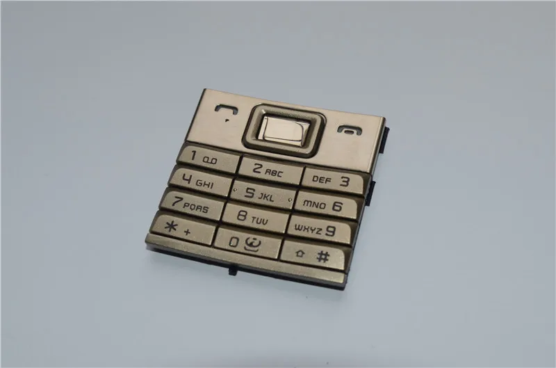 

For Nokia 8800SE Gold keypad Replacement for Nokia 8800SE 8800 sirocco Gold Edition housing gold keypad for free shipping