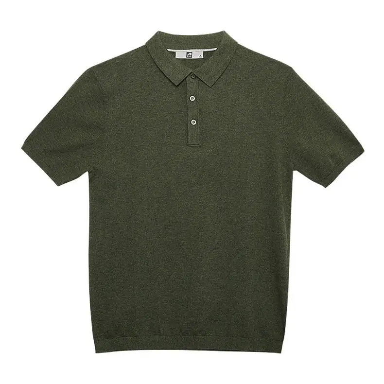 13Colors Summer Polos Men Sweater Quality Combed Cotton Knitted Short Polo Male Tees Top Pullover Large Plus Size 4XL Muls Brand 23