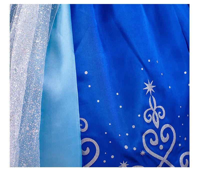Christmas Gift baby girls Dress Cosplay Costume Party Dress dream Princess Dress 2020 new Year girl clothes 3-10 years old