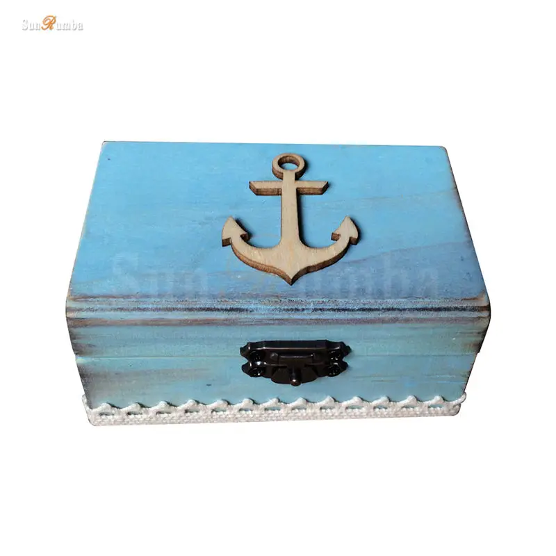 Beach wedding ring box MUW-051-07