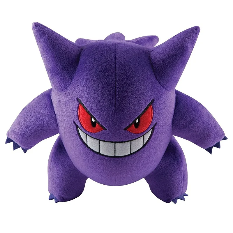 

15CM 22CM Purple Cartoon Gengar Plush Toys Anime Soft Stuffed Animal Cute Dolls For Kids Gift