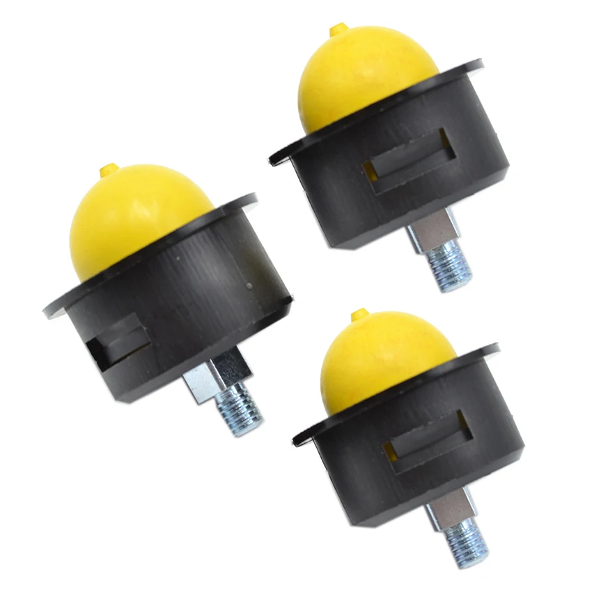

3PCS Replacment Carburetor Primer Bulb with Steel Bolt For Lawn Mower Blower Engine Garden Tools Spare Parts