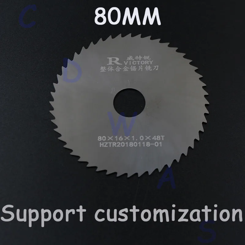 

2pcs 80mm HSS Circular Saw Blade Rotary Tool For Metal Cutter Power Tool Wood Cutting Discs Drill Mandrel 0.5-1.7