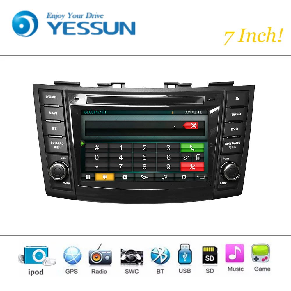 Best Car DVD Player Wince System For Suzuki Swift 2011~2012 Autoradio Car Radio Stereo GPS Navigation Multimedia Audio Video 2 Best Car DVD Player Wince System For Suzuki Swift 2011~2012 Autoradio Car Radio Stereo GPS Navigation Multimedia Audio Video 2