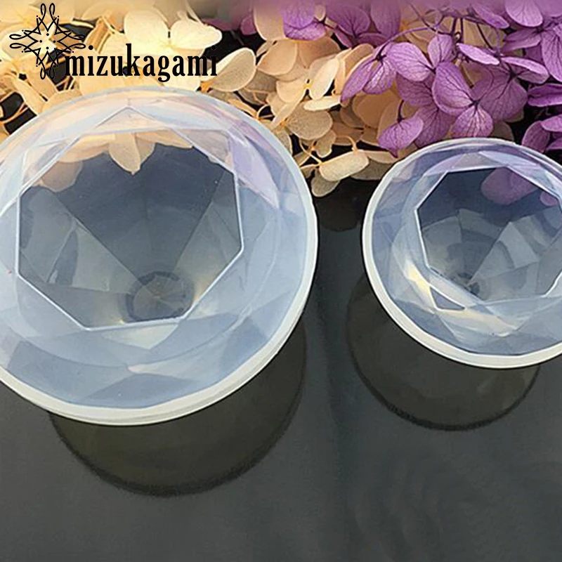 

1PCS UV Resin Transparent Silicone Mould Dried Flower Resin Decorative Craft For DIY Mold Diamond Type Epoxy Resin Molds