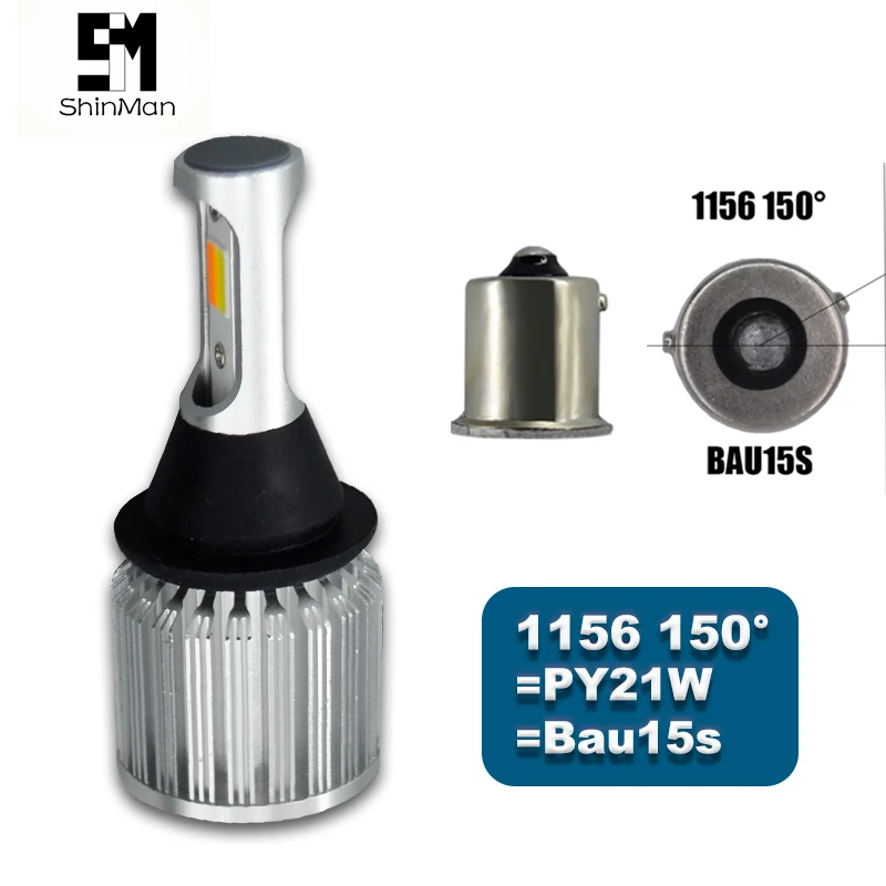 Shinman 30W COB LED Сигнал поворота для Nissan Juke DRL PY21W BAU15S дневные ходовые огни светильник и