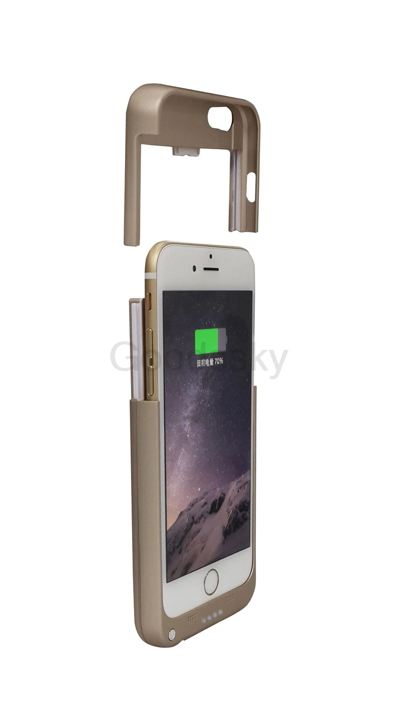 Тонкая батарея чехол для iPhone 7 8 6 6s power Bank Charing чехол для iPhone 6 6s 7 8 Plus чехол для зарядного устройства