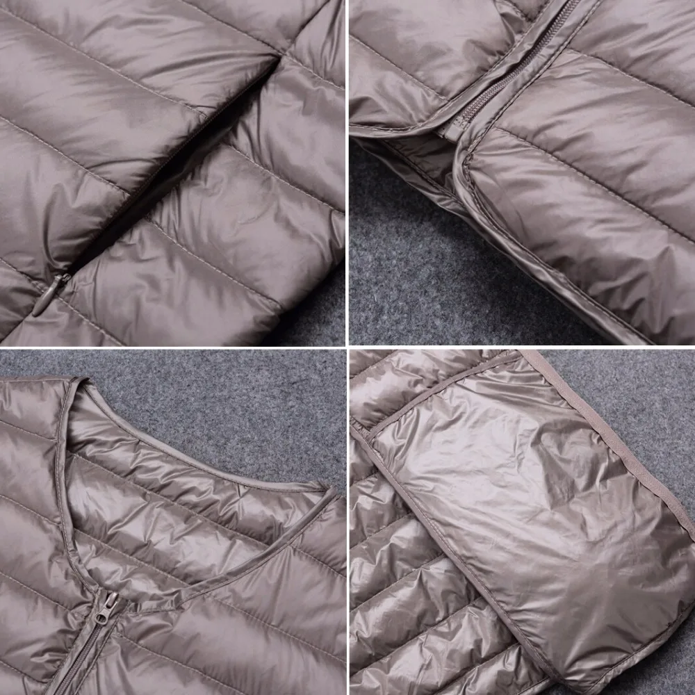 Vest Autumn Winter Duck Down Sleeveless Jacket Windproof Warm