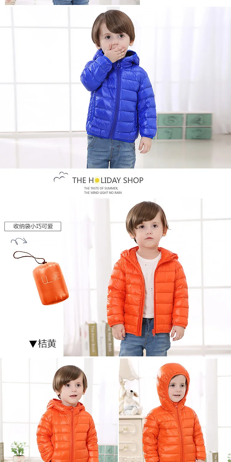 Unisex kid Jacket light Coat Thermal Hiking Down Waterproof Camping Windproof Patchwork Outdoor kids Outwear Hot Sale Tops