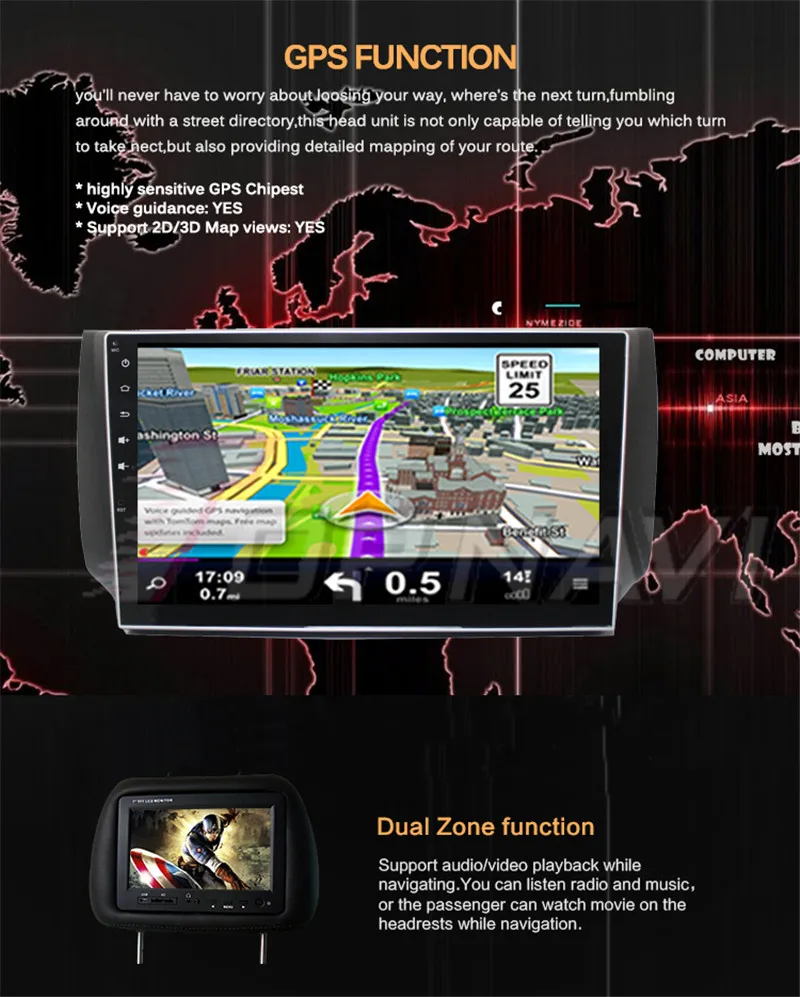 android 6.0 tv box For Nissan Sylphy 2012