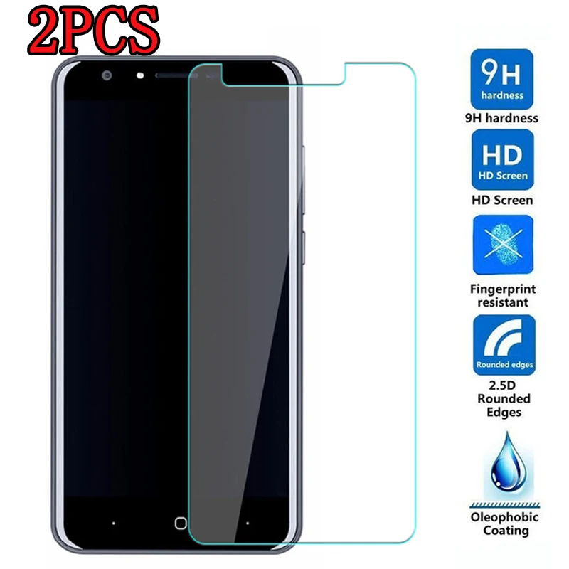 

2PCS Tempered Glass For DOOGEE X60L Protective Film 9H Screen Protector Explosion-proof For DOOGEE X60L