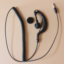 10X3,5 мм G-Ring Форма ушной крючок получить слушать только наушники наушник гарнитура динамик микрофон для Motorola APX 7000 XTS5000 XTS3500