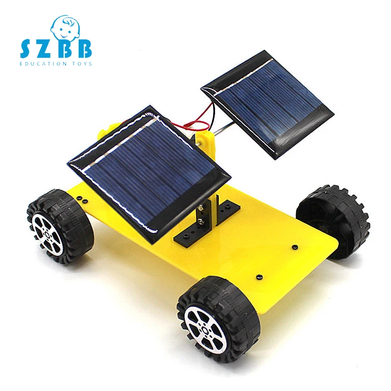 

SZ STEAM DIY kids Science Experiment Electric Science Model Kits physics technology toys Solar car STEM Educational toys SZ33a1