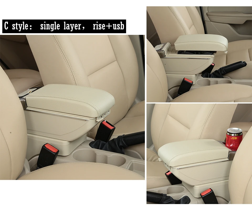 Автомобильный ящик для хранения подлокотников для Toyota Yaris Vitz 2006-2011 хэтчбек центральная консоль коробка для хранения поворотный подлокотник