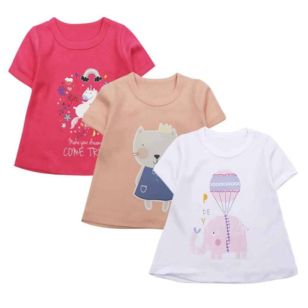 Летняя футболка с рисунком динозавра для маленьких мальчиков; футболки с изображением Льва для маленьких мальчиков и девочек; хлопковые топы с надписью для малышей