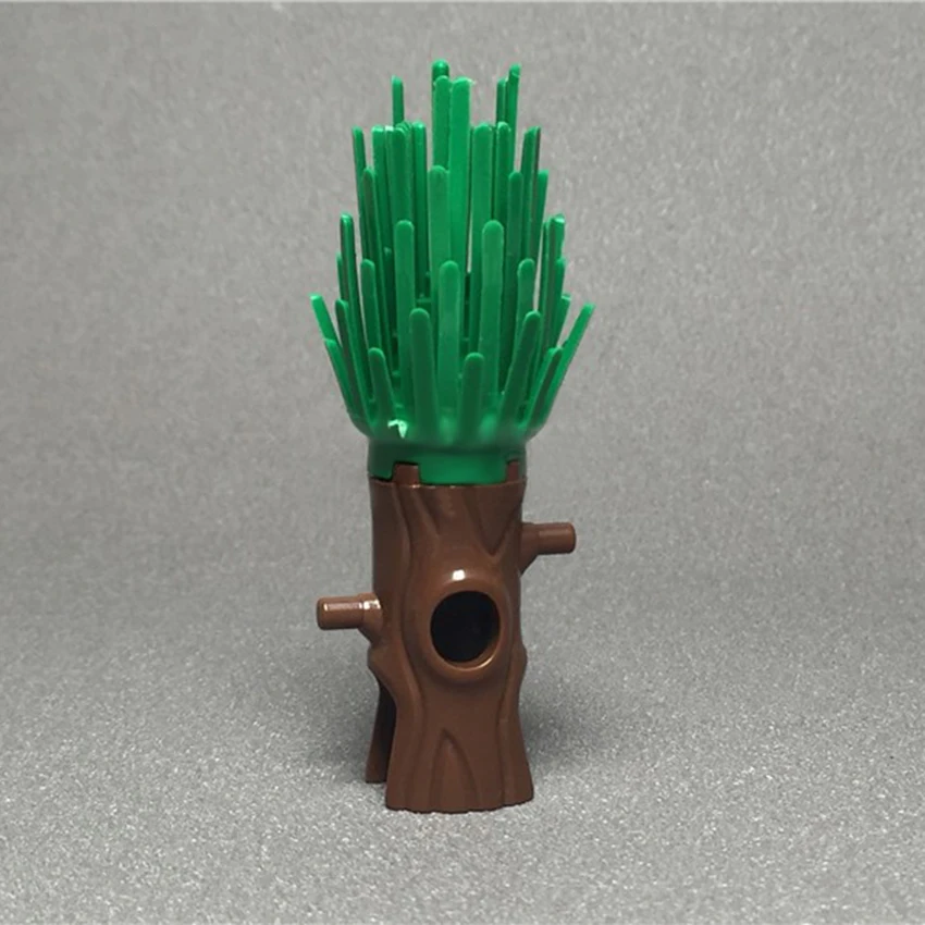 5Pcs Plants Scene Legoinglys Stump Tree Building Blocks Toy Garden MOC Accessories Set City DIY Parts Bricks Toys for Kids  (3)