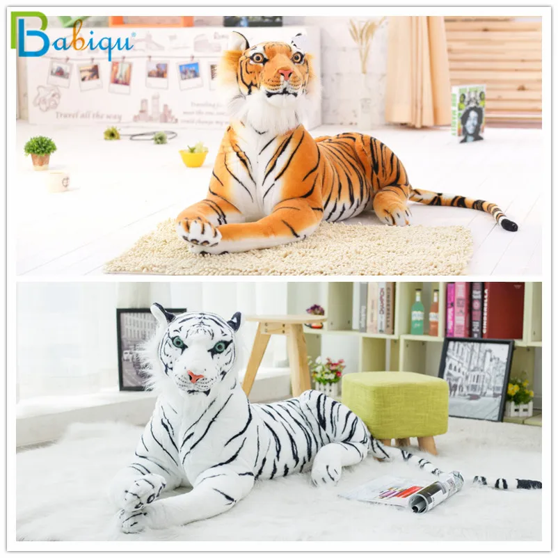 

1pc 30/40/50/60cm Simulation Tiger Plush Toys for Children Home/Shop/Photo Decor Cute Animal Doll for Kids Baby Christmas Gift