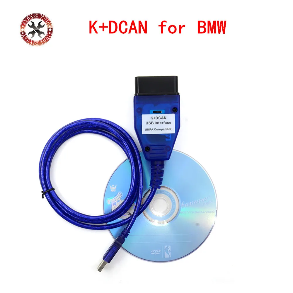 INPA / Ediabas K + DCAN с переключаемым USB интерфейсом для bmw OBD CAN Reader Сканер DIS SSS NCS